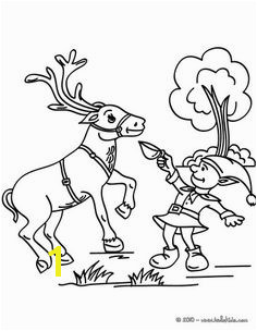 here eat this reindeer per elf Christmas Makes Christmas Colors Christmas Coloring Pages