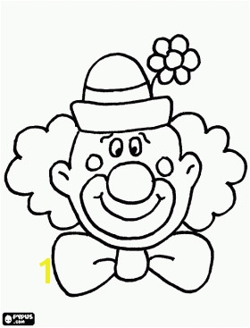 Clown Coloring Pages