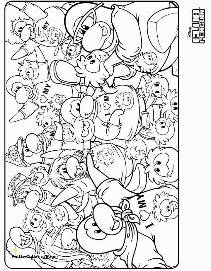 Puffle Coloring Pages Coloring Pages Inspiration Club Penguin Coloring Pages