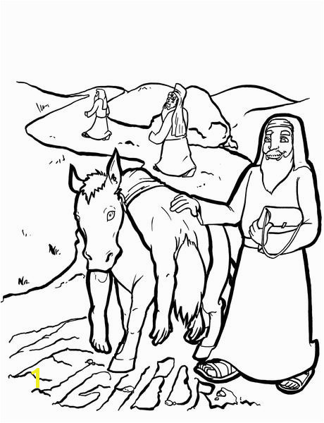 Good Samaritan Coloring Page grande