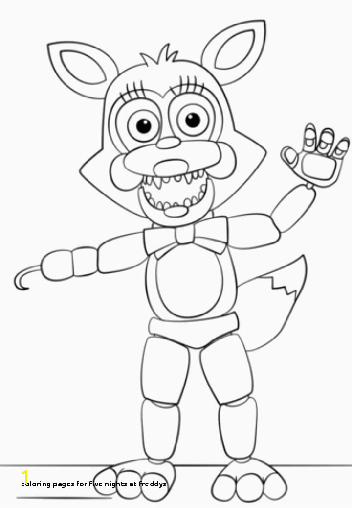 Coloring Pages for Five Nights at Freddy S Coloring Pages for Five Nights at Freddys 30 Elegant Fnaf 5 Coloring
