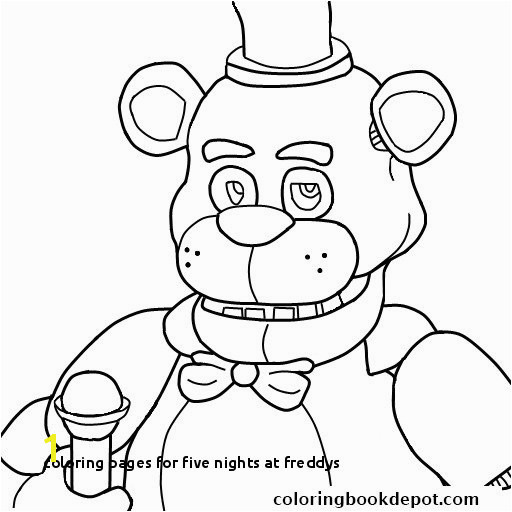 Coloring Pages for Five Nights at Freddys Fnaf Coloring Pages Printable Unique Five Nights at Freddys Fnaf