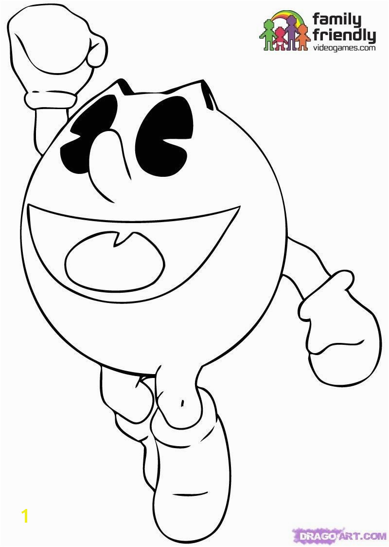Coloring Pages for Guys Pac Man Coloring Pages to Print Coloring Pages