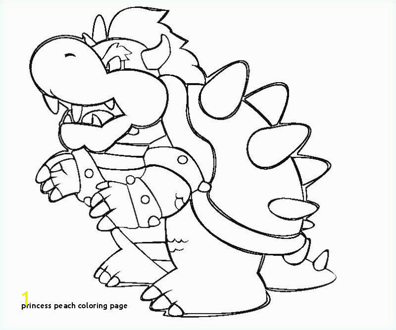 Princess Peach Coloring Page Baby Mario Coloring Pages Baby Princess