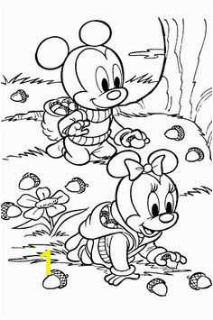 coloring sheets of baby mickey mouse