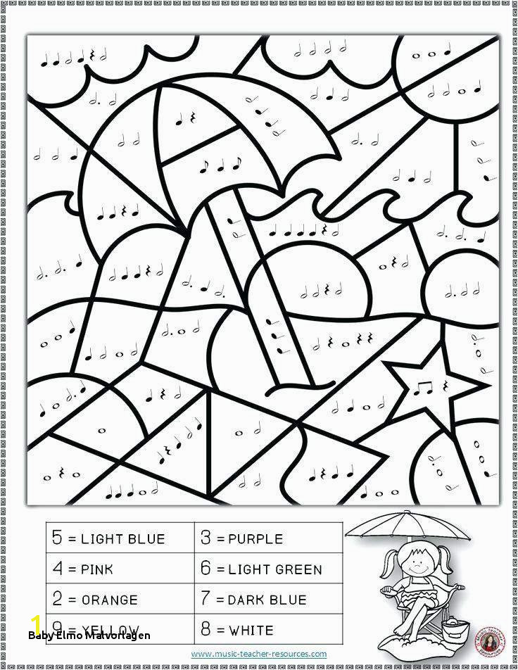 Baby Elmo Malvorlagen the Word Summer Coloring Page with 736x952 Resolution