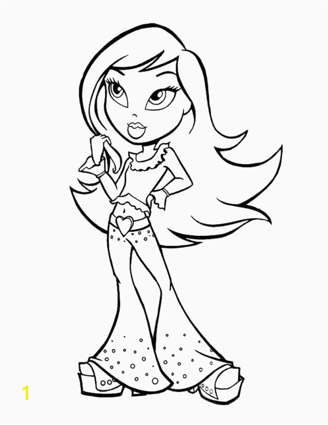 Coloriage Disney Beau Coloring Pages Bratz Cloe Lovely Beautiful Coloring Book Disney