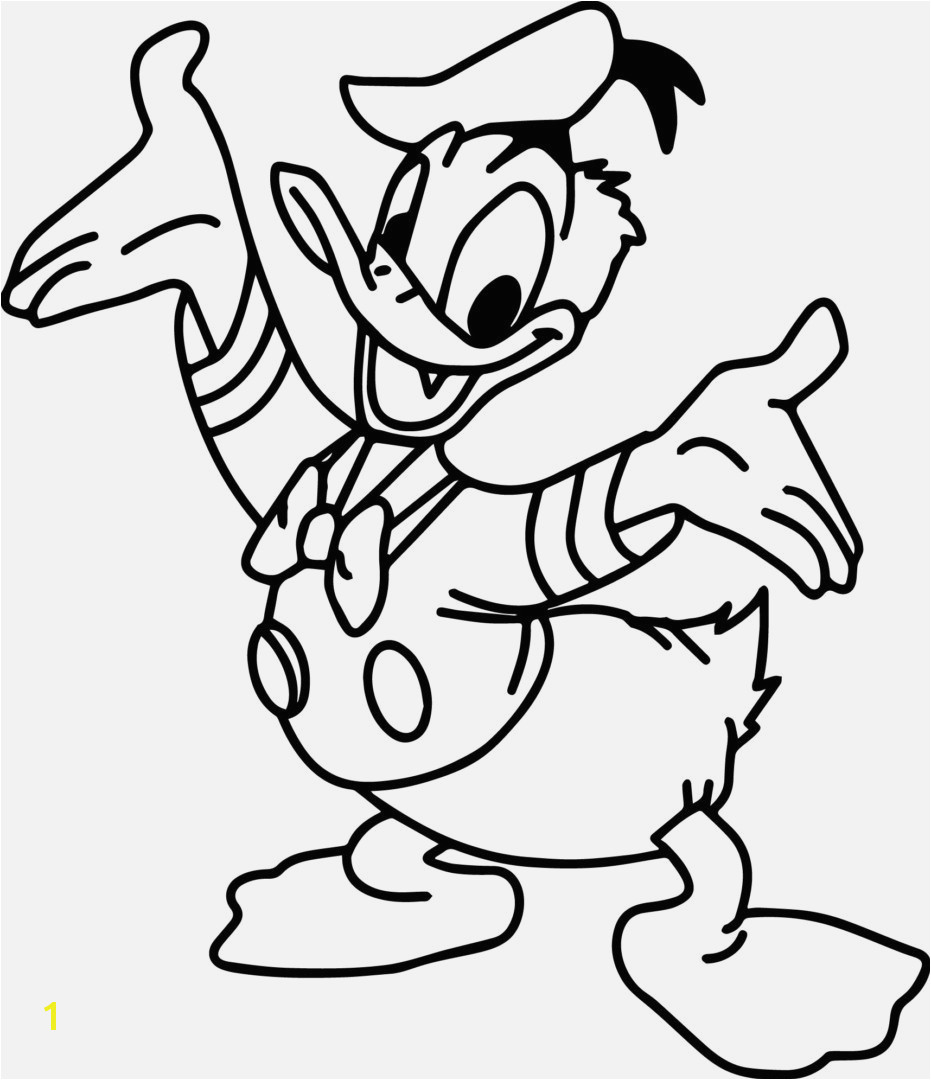 Duck Coloring Pages Free Beautiful Donald Duck Coloring Pages Coloring Pages