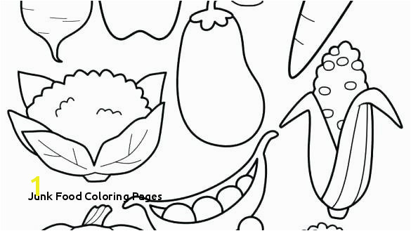 Junk Food Coloring Pages Food Coloring Pages New Chain and Page Healthy Fast Burger with