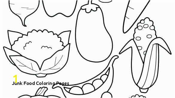 Junk Food Coloring Pages Food Coloring Pages New Chain and Page Healthy Fast Burger with