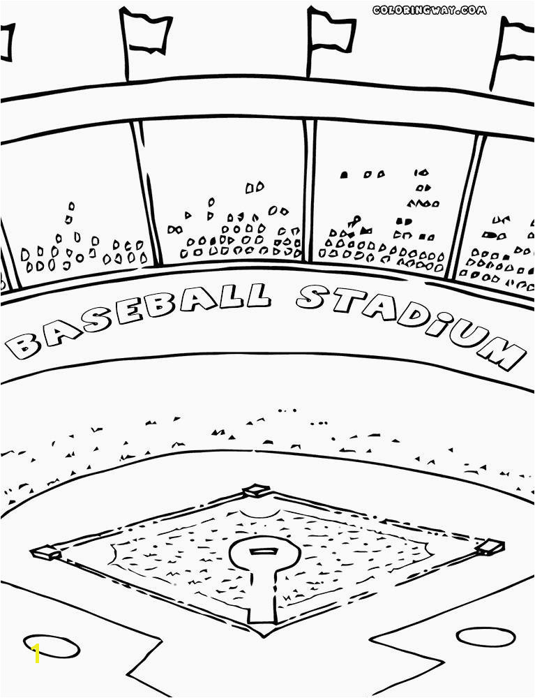 Baseball Field Coloring Pages New Baseball Field Coloring Page at Getcolorings Ideas Chicago Cubs Baseball