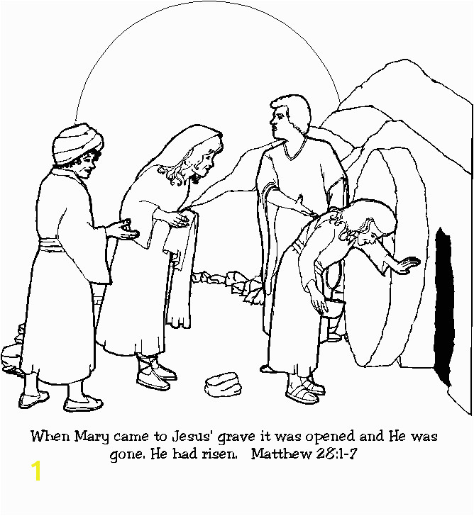 Coloring Pages Of Jesus Empty tomb Jesus Empty tomb Coloring Page 12 S Eco Coloring Page