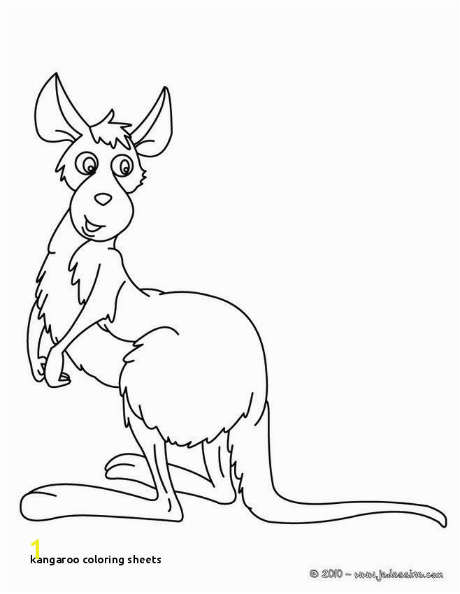 Kangaroo Coloring Sheets Kangaroo Coloring Page ¢†¡ Best Coloring Pages Fresh Printable Cds