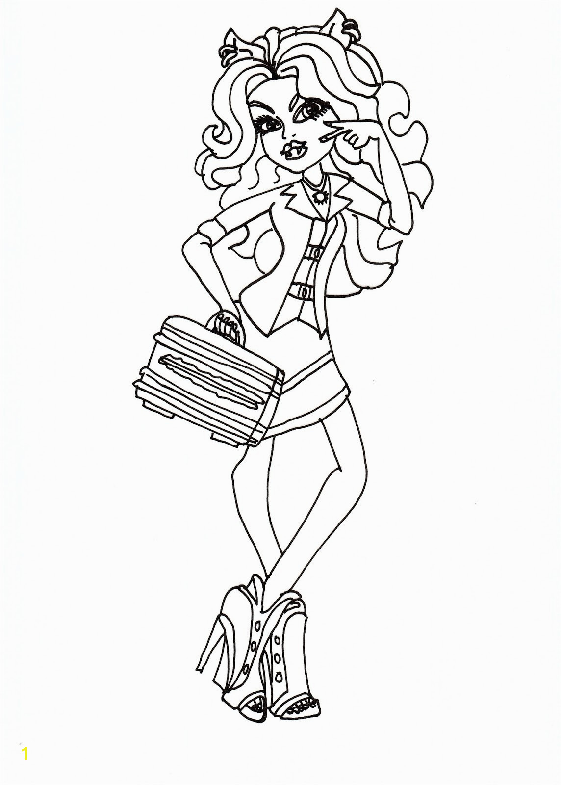Coloring Pages Monster High Characters Awesome Elegant Monster High Coloring Book Coloring Pages Coloring