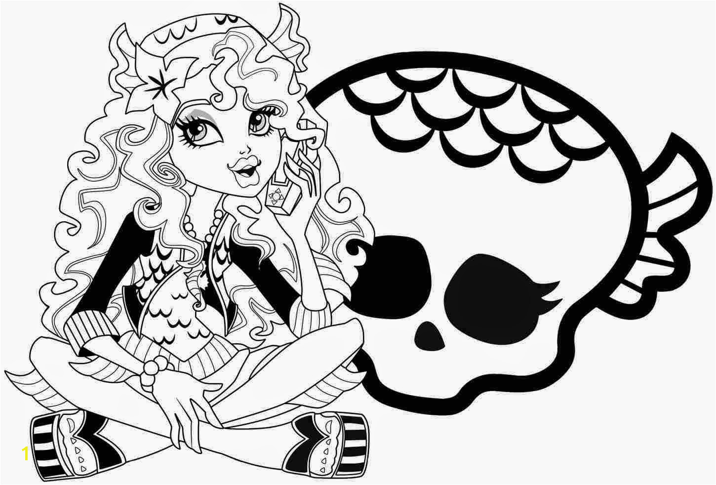 Monster High coloring pages coloringlminspector