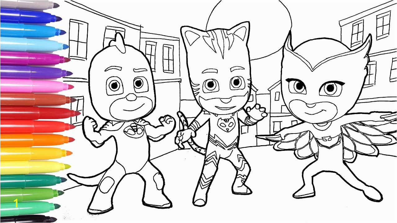 pj masks coloring pages coloring catboy owlette and gekko learnpj masks coloring pages coloring catboy