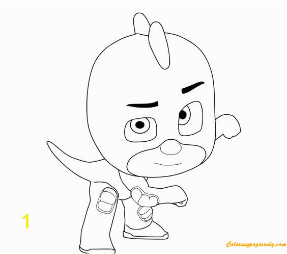 PJ Masks 1 Coloring Page