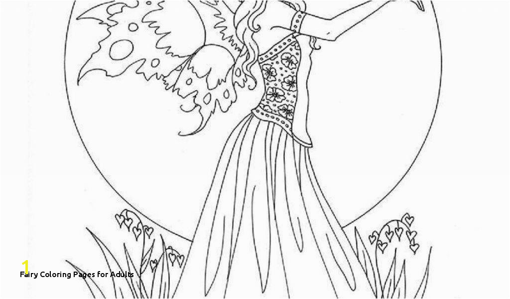 Coloring Pages Of Pretty Fairies 25 Fairy Coloring Pages for Adults