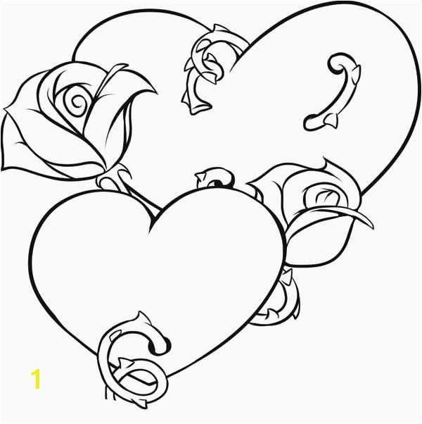 Coloring Pages Hearts and Flowers Elegant Vases Flower Vase Coloring Page Pages Flowers In A