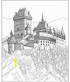 castle Kleurplaat kasteel Printable Coloring Pages Coloring Pages To Print Coloring Sheets Adult