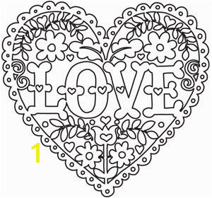 Coloring Pages Of Stars and Hearts Coloring Page World Love and Flowers Heart