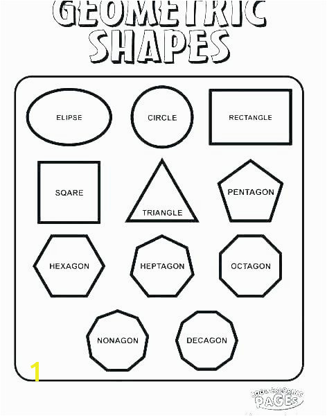 Coloring Pages Of Stars Shape Coloring Pages for toddlers Shapes Shape Coloring Pages for