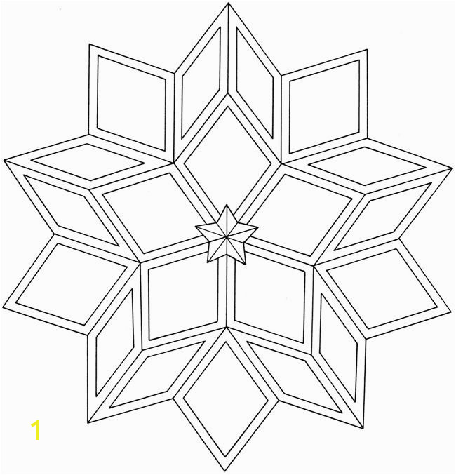 Creative Haven Geometric Star Designs Coloring Book