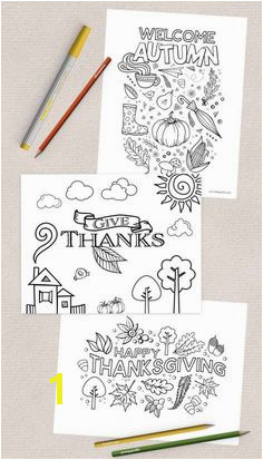 Free Thanksgiving Coloring Pages