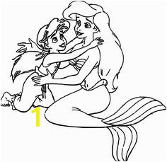Disney The Little Mermaid 2 Return to the Sea Coloring Page
