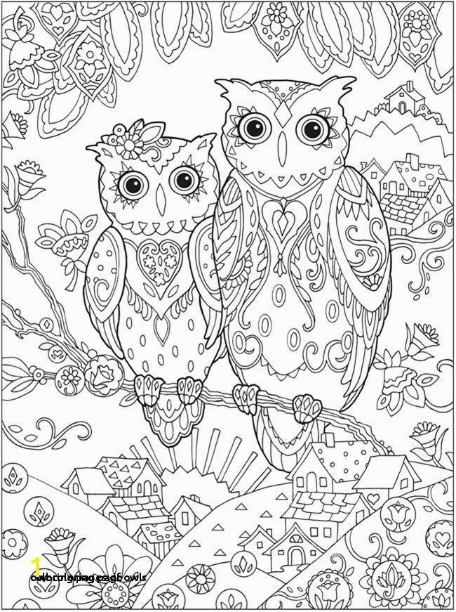 Printable Owl Coloring Pages Inspirational Coloring Pages Owls Owl Coloring Page Printable Coloring Pages Printable