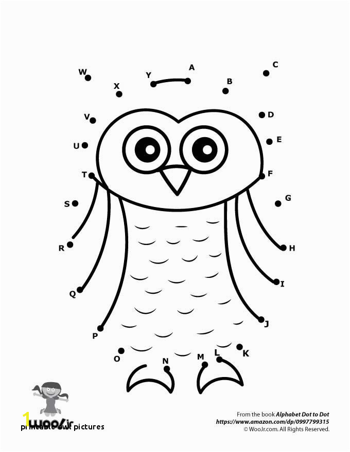 Printable Dot to Dot Worksheets Emerging 0d Transition Metal Owl