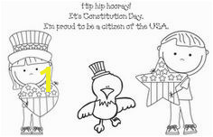 Constitution Day activities FREE Constitution Day coloring page Kindergarten Social Stu s Teaching Social