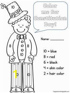 Constitution Day Coloring Code Classroom Constitution Constitution Day Kindergarten Social Stu s Teaching Social