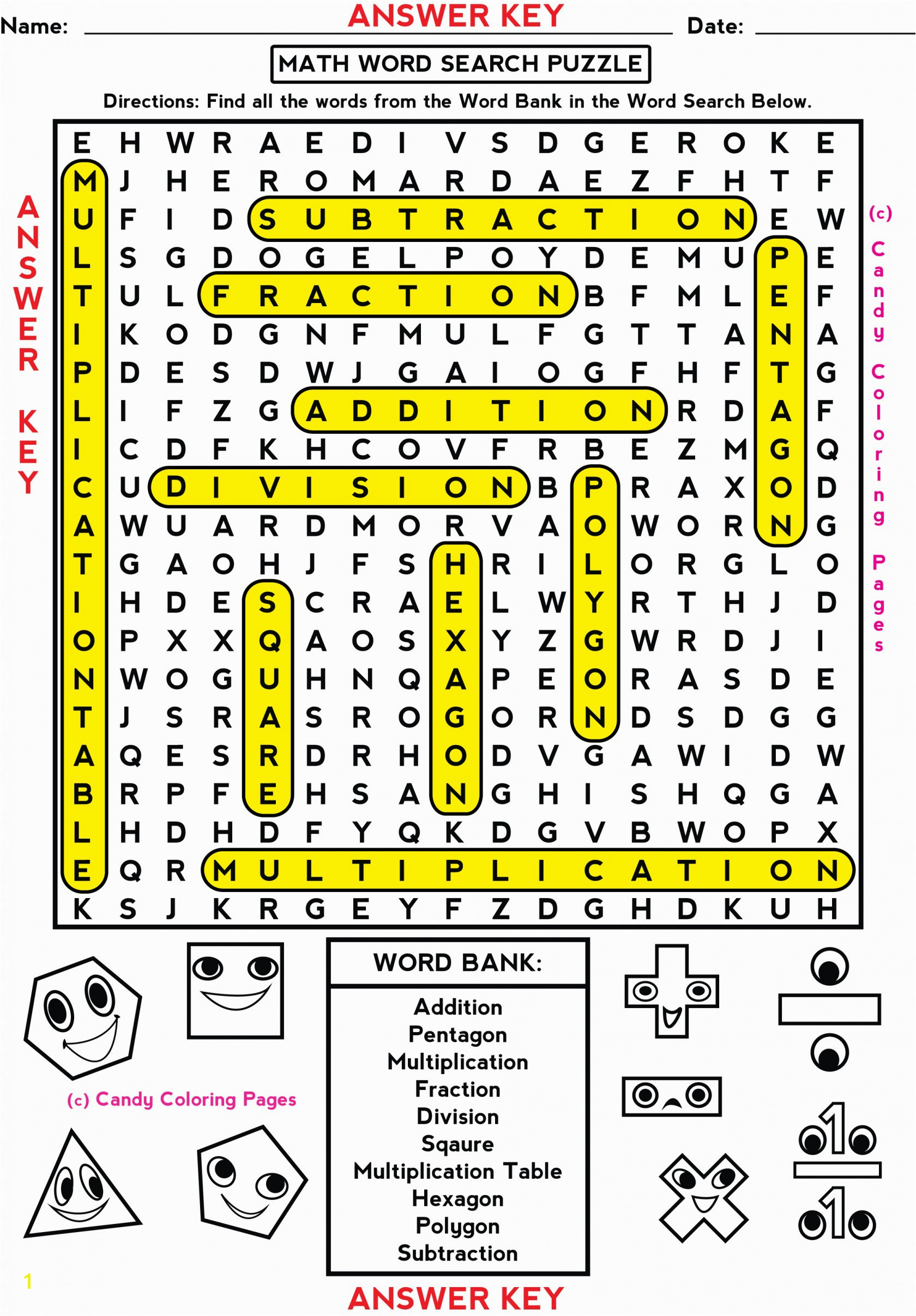 Cool Math Games Coloring Pages Math Puzzle Games with Answers Halloween Math Games Fun