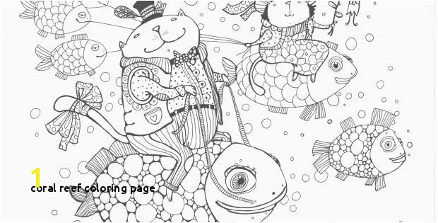 Coral Reef Coloring Page Coral Reef Coloring Page Cool Printable Coloring Pages Fresh Cool Od