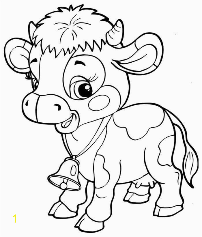 Cow Coloring Pages Coloring For Kids Adult Coloring Cartoon Cow Cute Cartoon