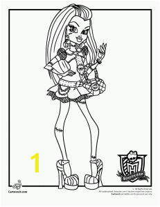 printable coloring pages Monster High line Coloring Coloring Pages To Print Free Coloring