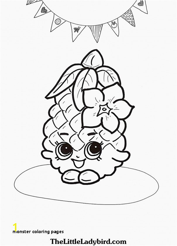 Monster Coloring Pages 24 Monster Coloring Page