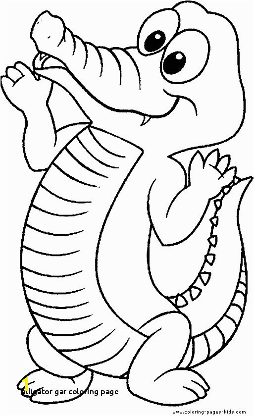 Alligator Gar Coloring Page top 10 Free Printable Crocodile Coloring Pages Line