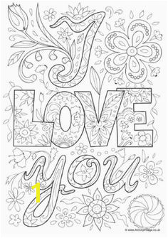 I Love You Doodle Colouring Page Mothers Day Coloring Sheets Colouring Sheets You Doodle