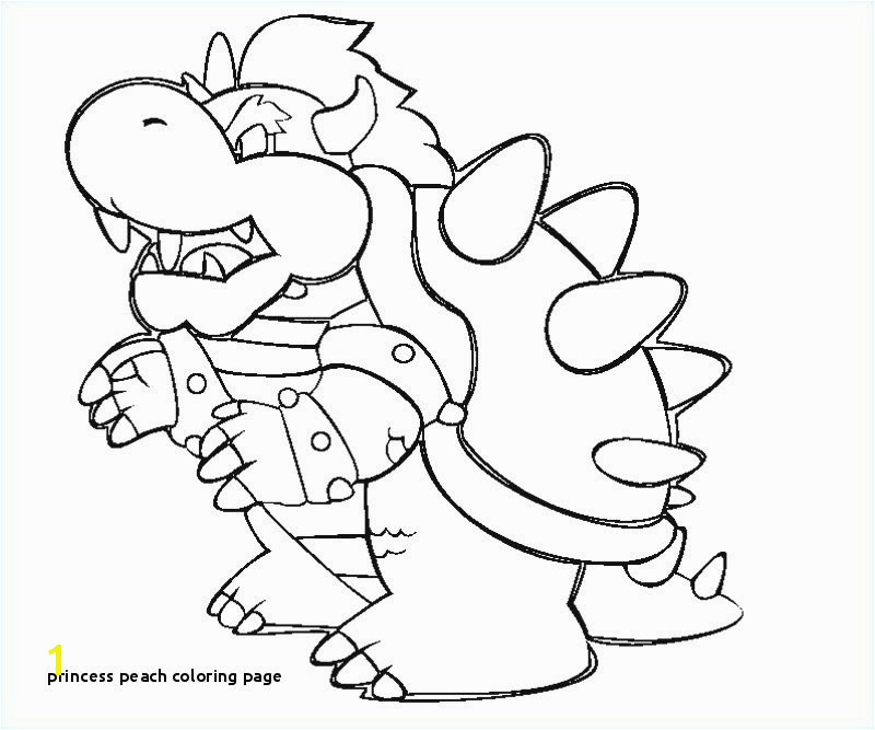 Daisy From Mario Coloring Pages Awesome Princess Peach Coloring Page Baby Mario Coloring Pages Baby Princess