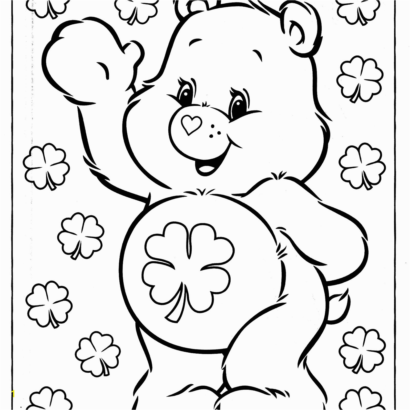 Dancing Bear Coloring Page Medquit Care Bears 20 Cartoons – Printable Coloring Pages Care