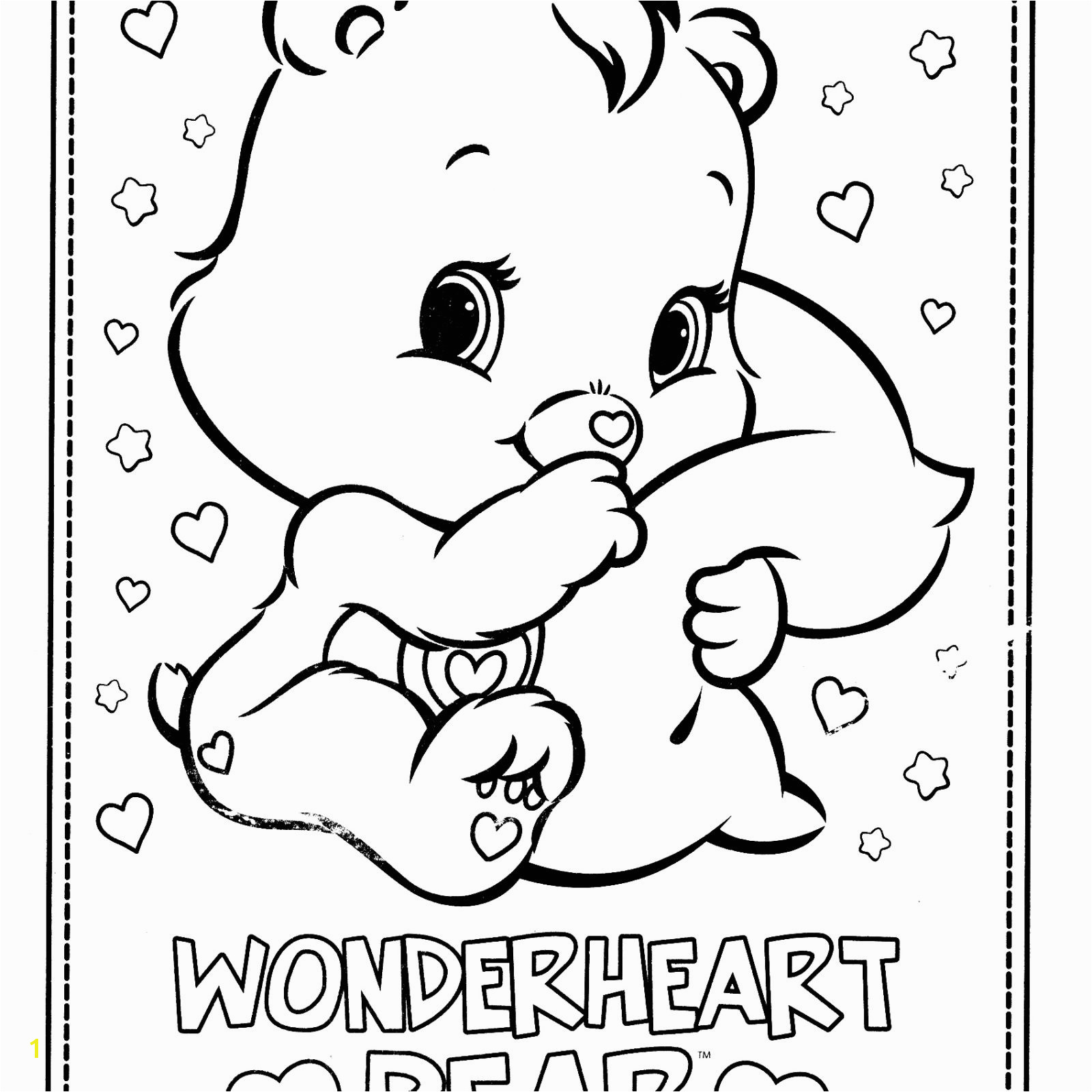 Care Bears Coloring Pages Care Bears 3 Cartoons – Printable Coloring Pages