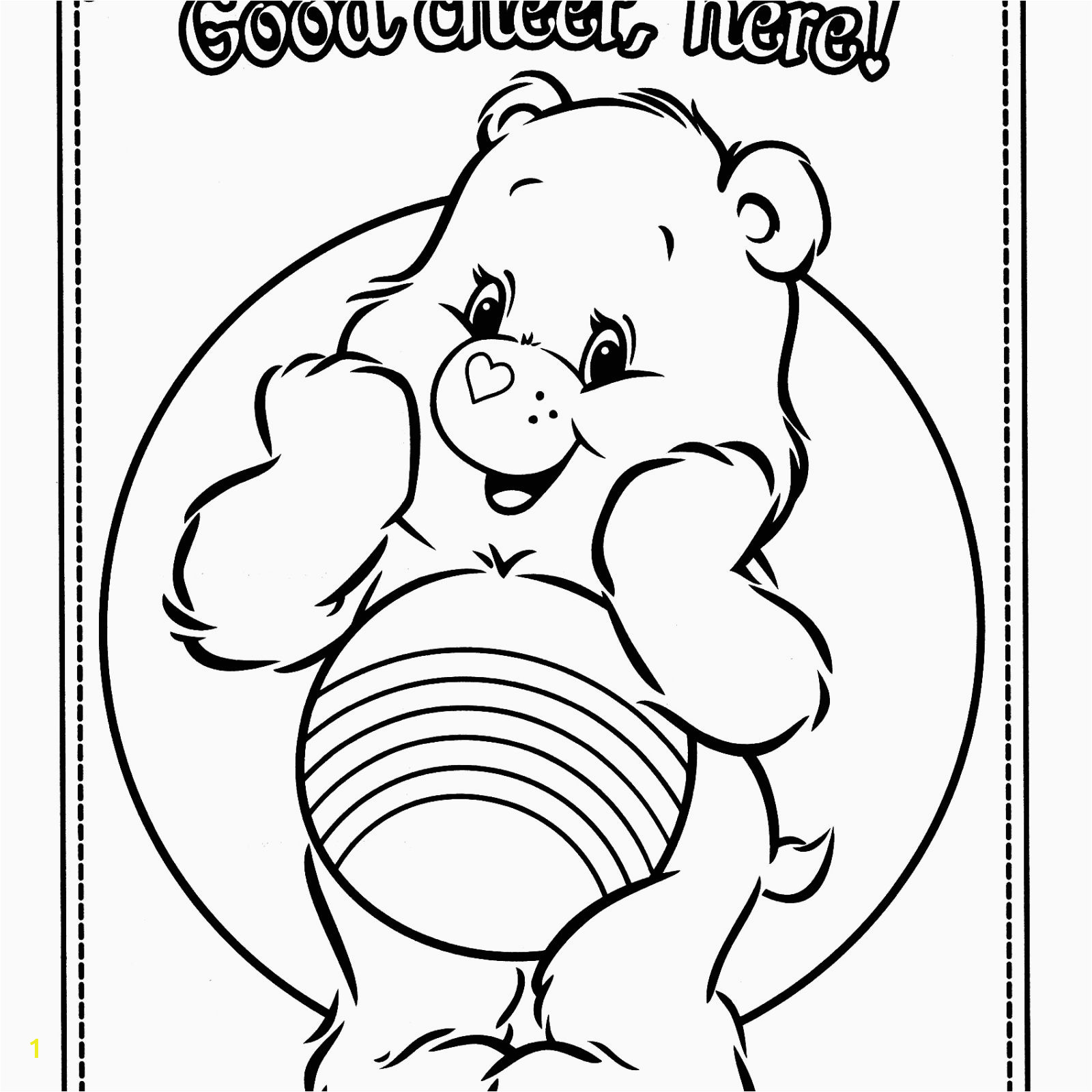 Care Bears Coloring Page