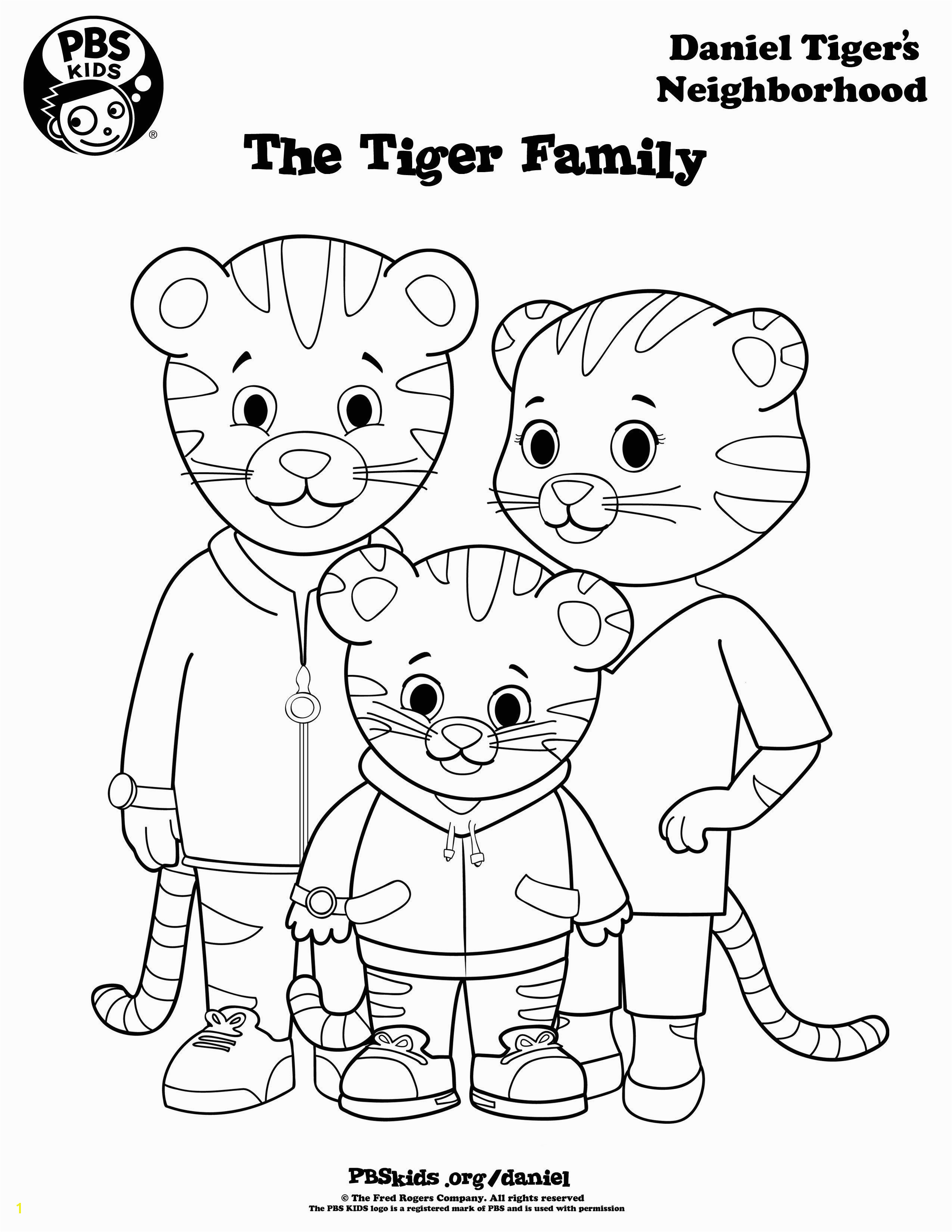 Daniel Tiger Coloring Pages Printable Print Out Grr Rific Coloring Pages for Your Weekend Adventures