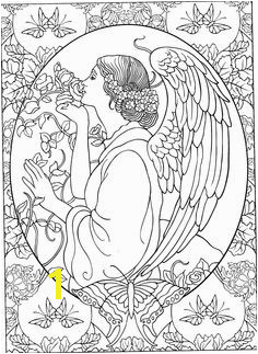 Butterflies & Angel Angel Coloring Pages Coloring Pages To Print Coloring Pages For Kids
