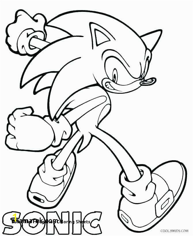 20 sonic the Hedgehog Coloring Sheets