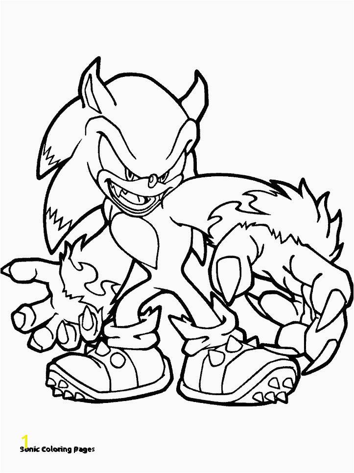 sonic Coloring Pages sonic the Hedgehog Coloring Elegant sonic Coloring Page Coloring