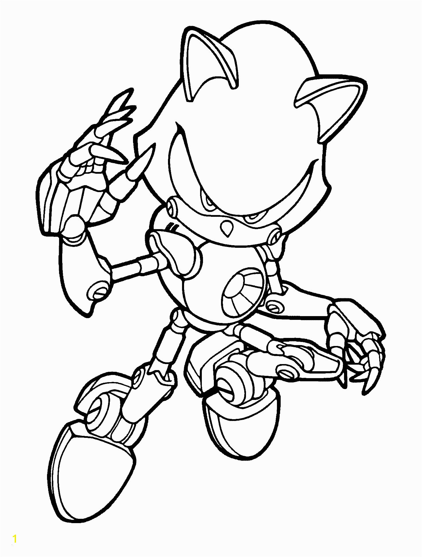 Sonic the Hedgehog Ausmalbilder Best sonic Coloring Pages New Awesome sonic the Hedgehog Outline Coloring