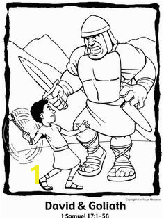 Awana Free Printable David And Goliath Coloring Pages All About Free Coloring Pages for Kids
